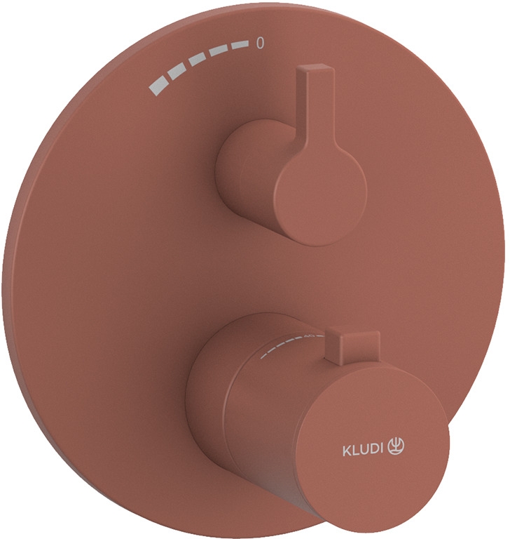 Kludi Nova Fonte Puristic douchekraan inbouw met thermostaat || 20885O515