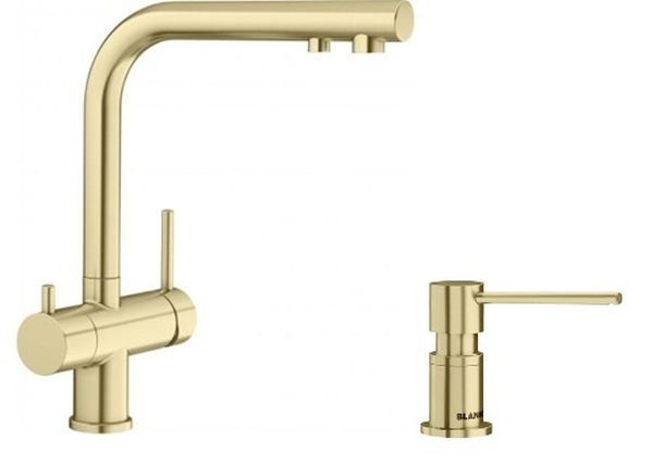 Set keukenkraan Blanco Fontas II 526692, vloeistofdispenser Blanco Lato 526699