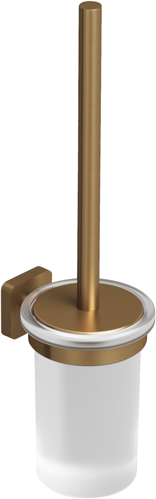 Kludi Vela S toiletborstel ingeschroefd bruin 25974N1