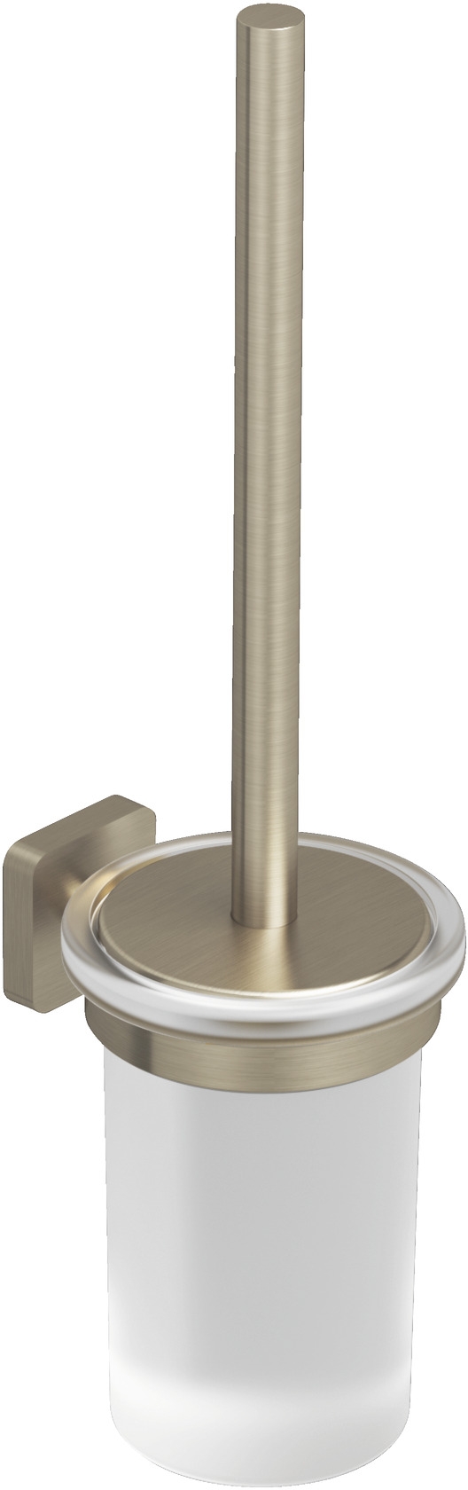 Kludi Vela S toiletborstel ingeschroefd nikkel 25974N5