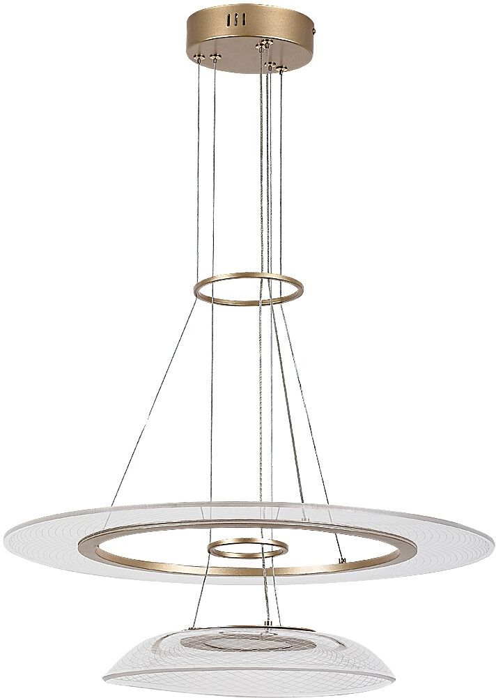 Rabalux Zofrael hanglamp 2x36 W gouden 72412
