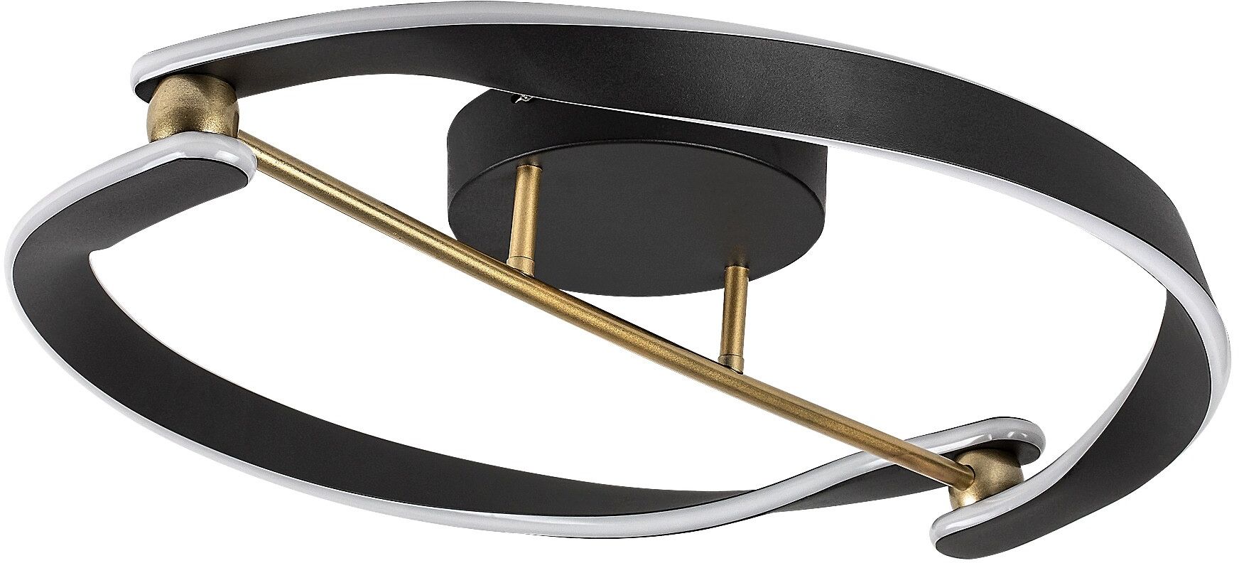 Rabalux Adalind plafondlamp 1x40 W zwart-gouden 71149