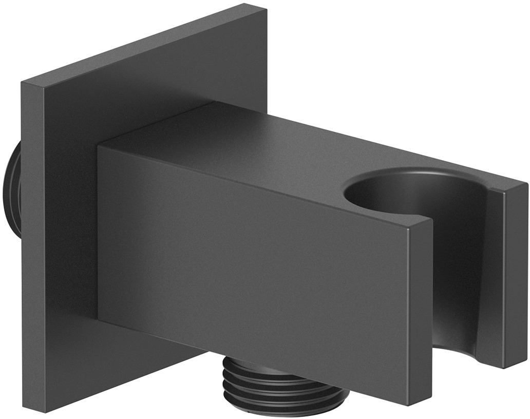 Kludi A-QA hoekverbinding met handvat zwart 6556939-00