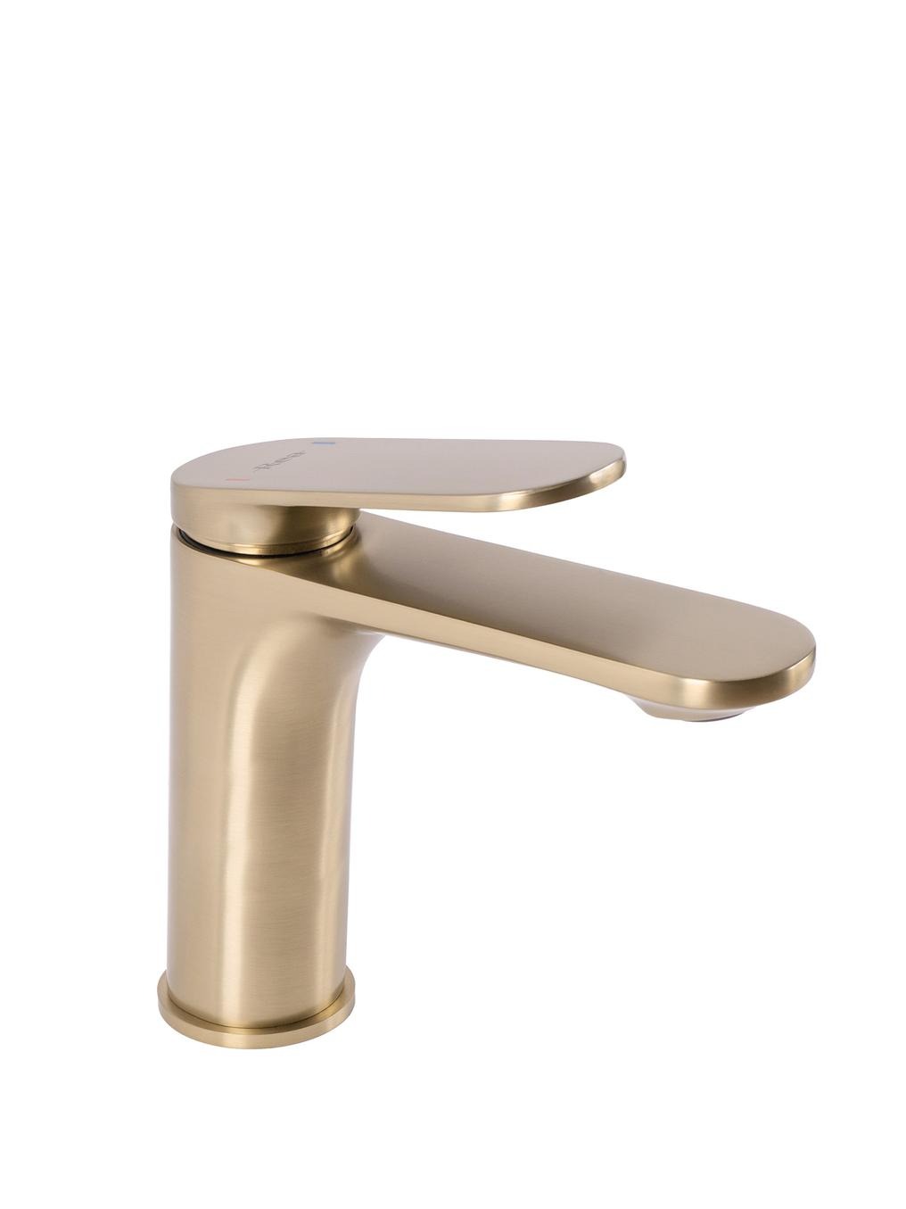 Rea Marco wastafelkraan staand gouden REA-B4897