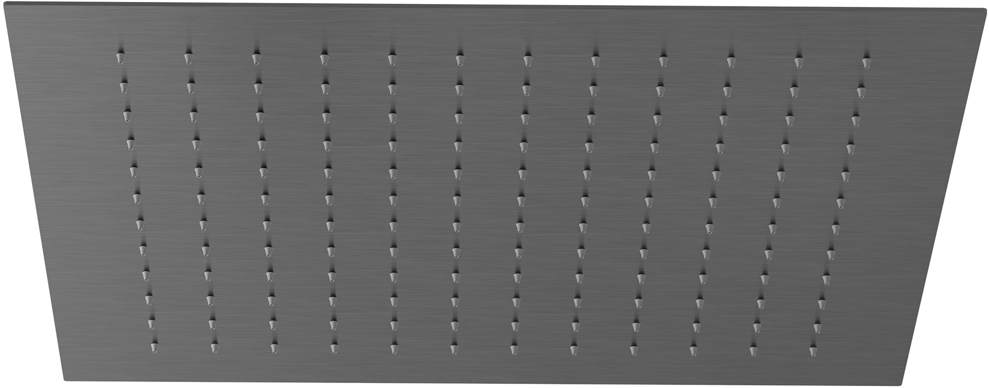 Kludi Asana regendouche 44x44 cm vierkant zwart 69410N2-00