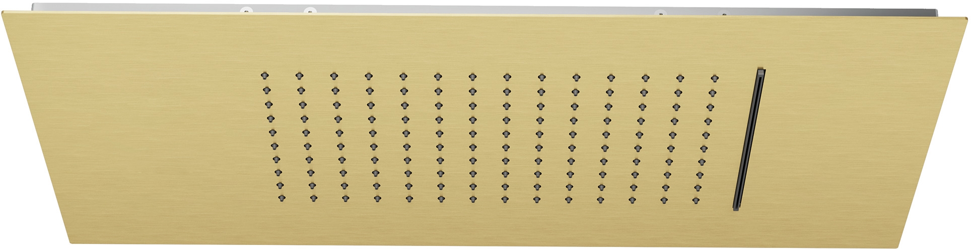 Kludi Asana regendouche 60x30 cm rechthoekig gouden 69450N0-00