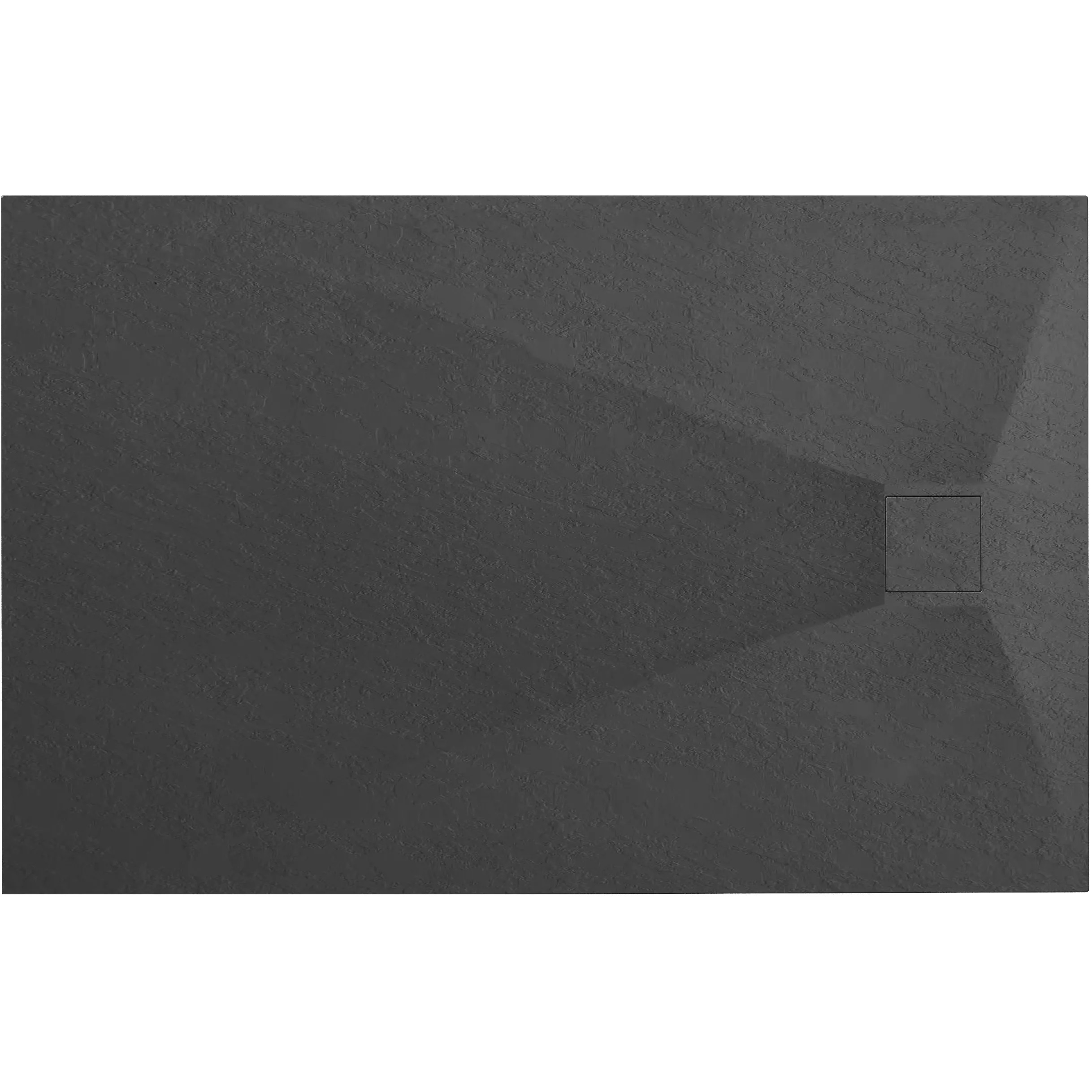 Rea Bazalt rechthoekige douchebak 120x90 cm wit REA-K3912