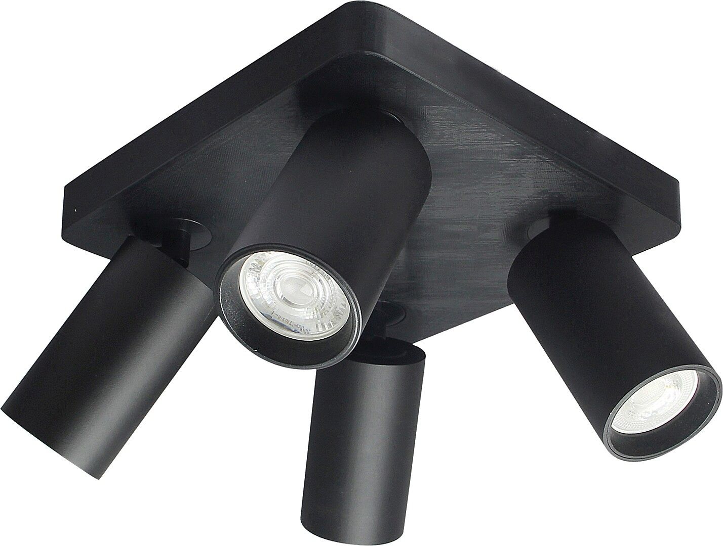 Rabalux Yorli plafondlamp 4x7 W zwart 73084