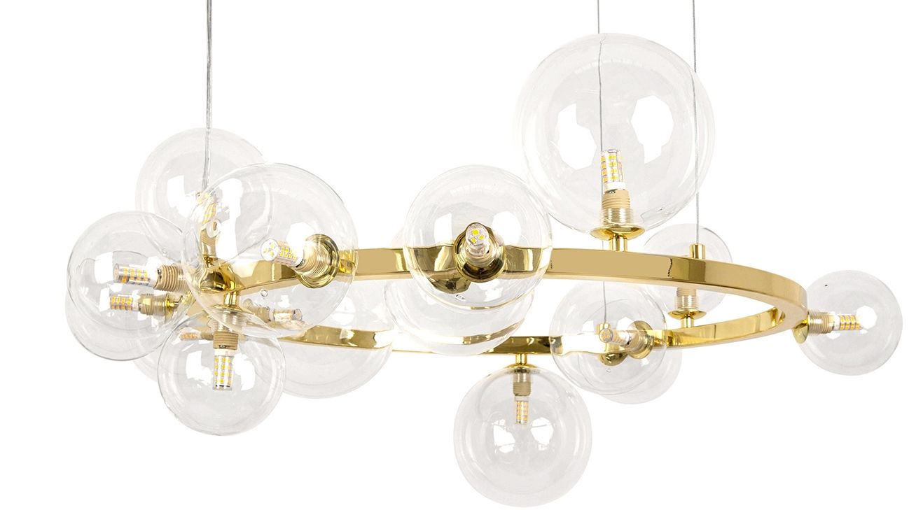 Moosee Alure hanglamp x5 W gouden MSE1501100498