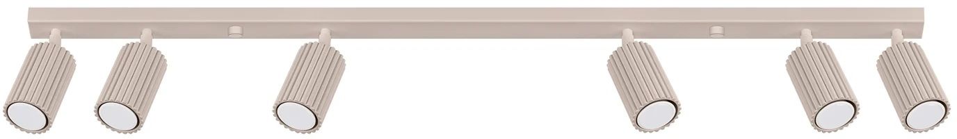 Sollux Lighting Karbon plafondlamp 6x10 W SL.1766