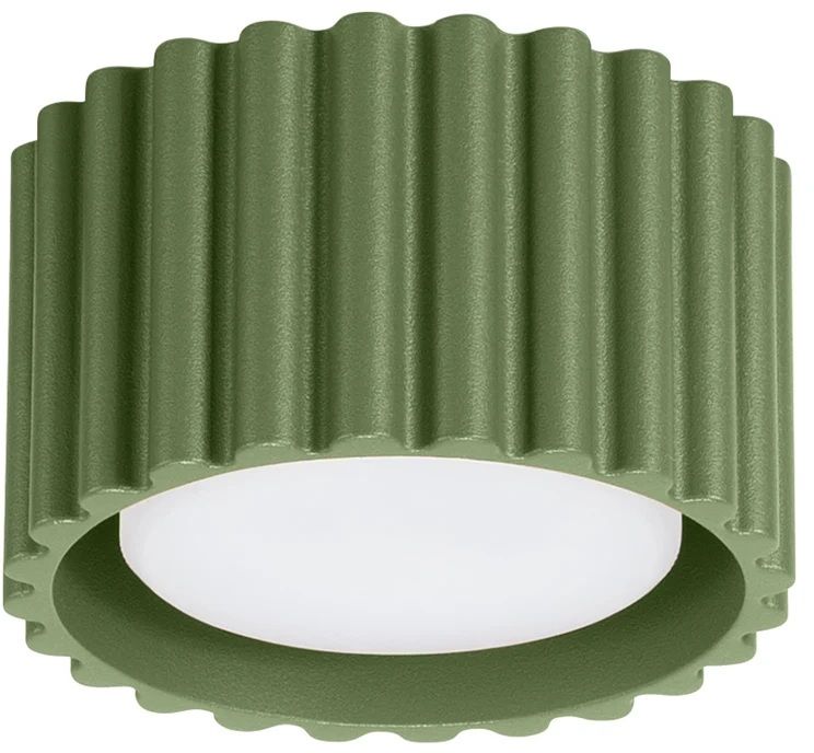 Sollux Lighting Aura plafondlamp 1x10 W groen SL.1797