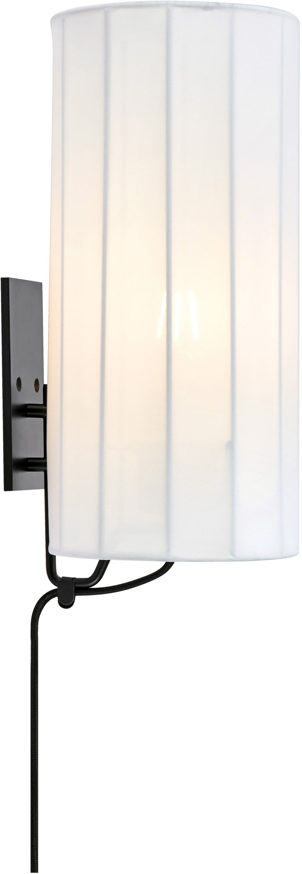 Markslöjd Hikari wandlamp 1x60 W wit-zwart 108960
