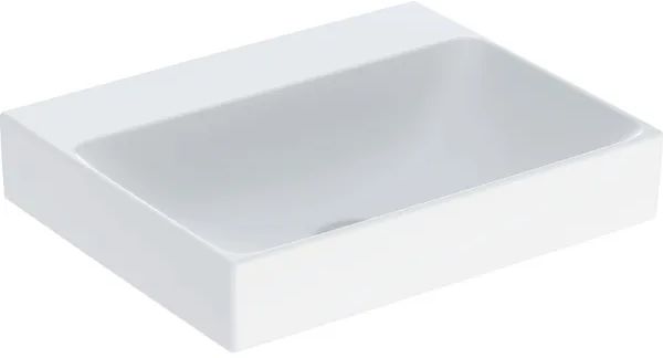 Geberit One wastafel 50x41 cm rechthoekig opbouw wit glans 505.031.01.6