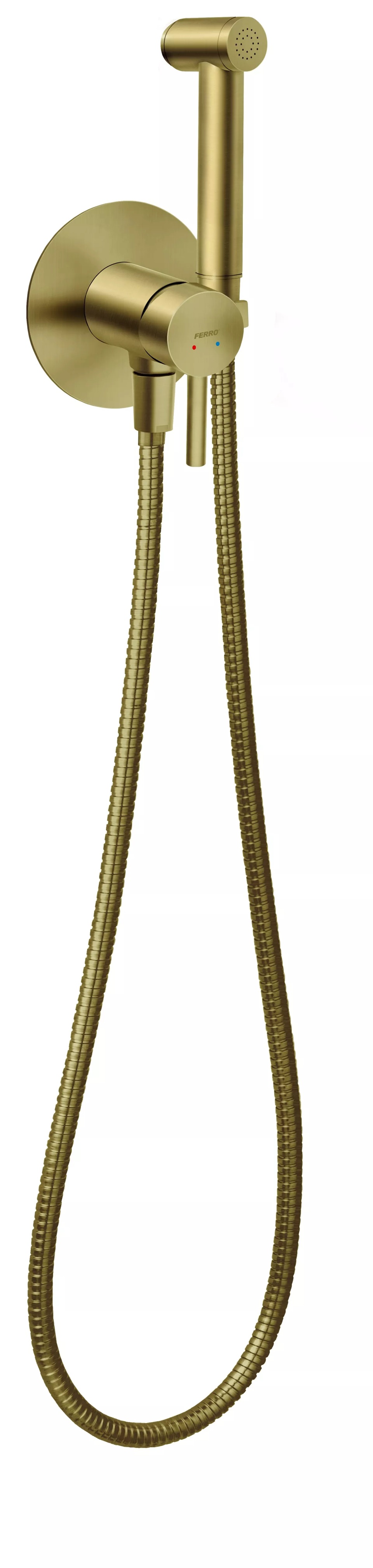 Ferro Ciriculus bidetkraan inbouw gouden BCK66PBG