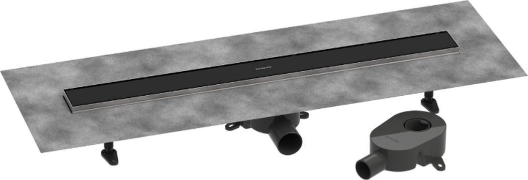 Hansgrohe RainDrain Go lineaire afvoer 80 cm zwart 56273670