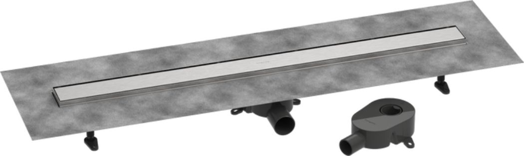Hansgrohe RainDrain Go lineaire afvoer 100 cm staal 56275800