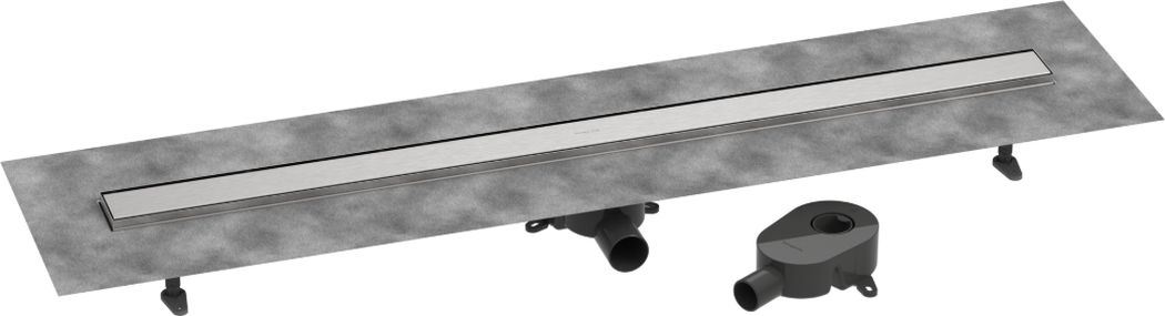 Hansgrohe RainDrain Go lineaire afvoer 120 cm staal 56276800