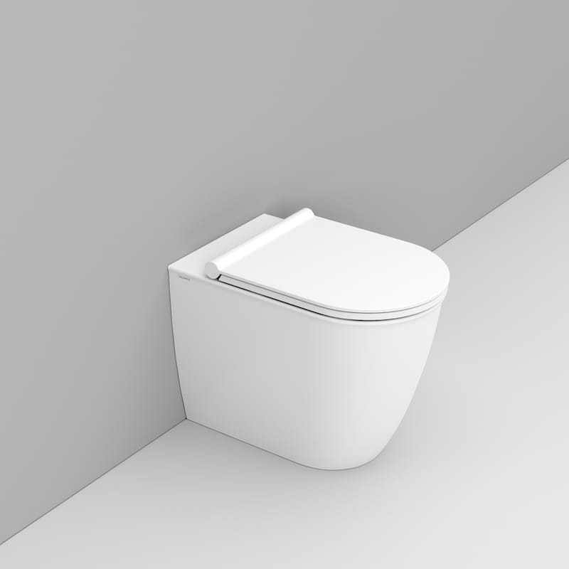 Ceramica Dolomite Mayka toiletpot staand zonder kraag wit D483141