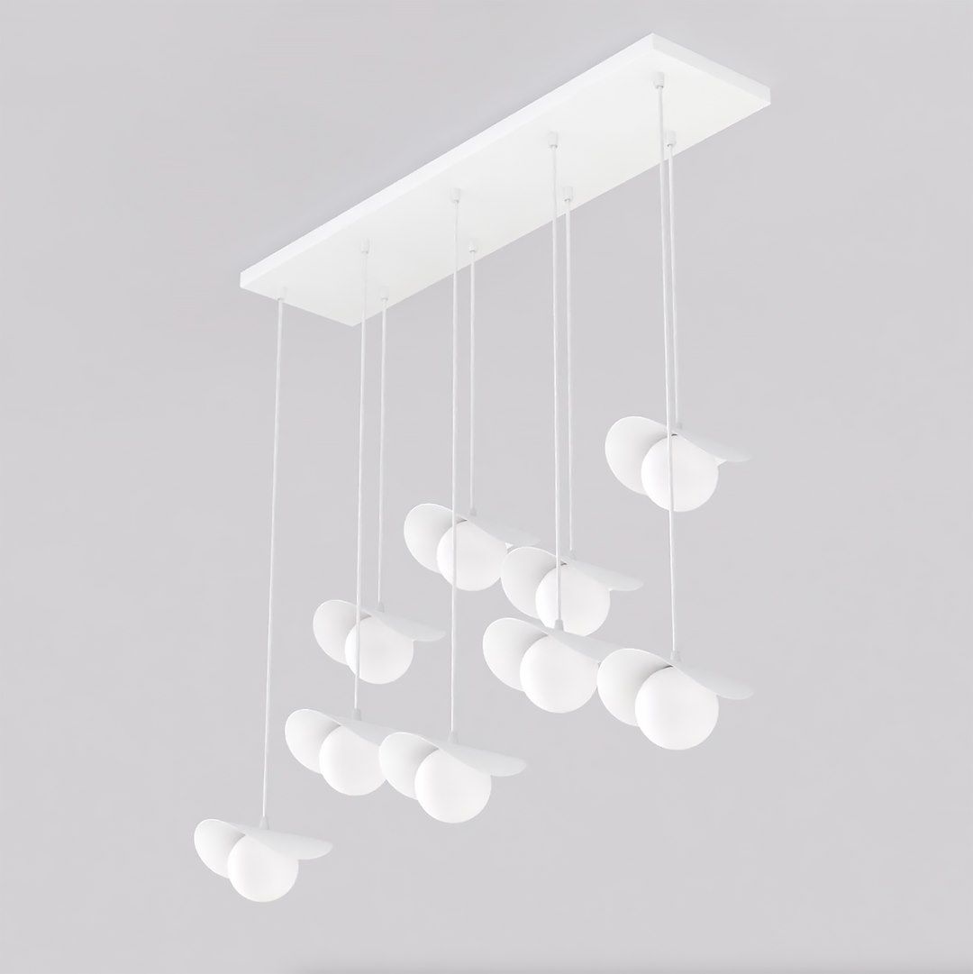 Emibig Ritual hanglamp x8 W wit 1584/9