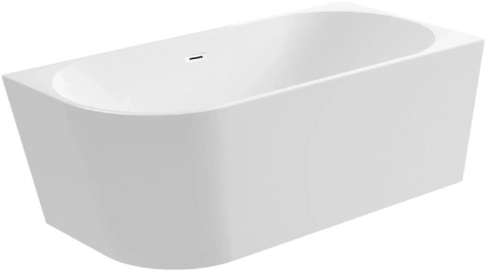 Balneo Avola vrijstaand bad 160x80 cm ovaal wit J0101010402-1