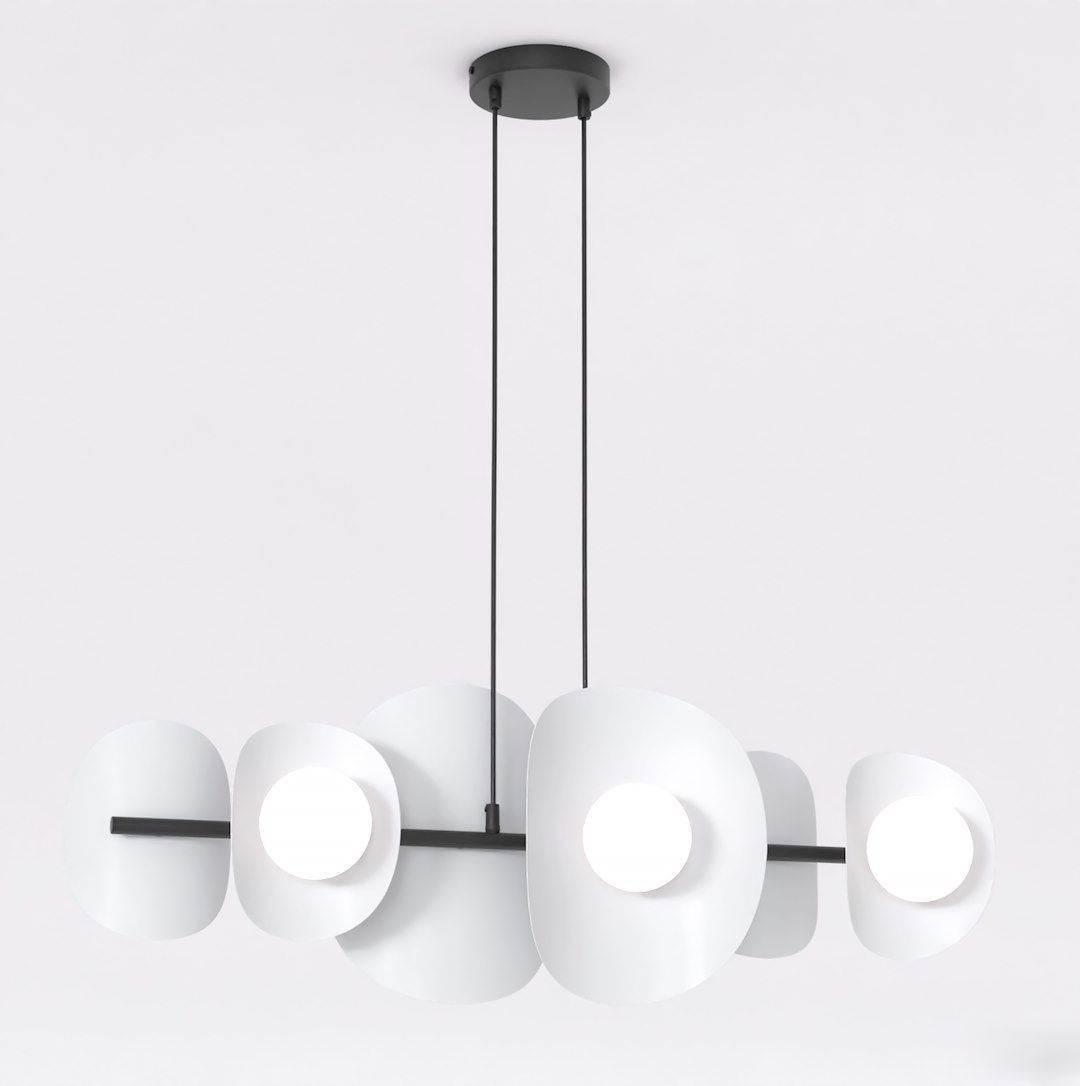 Emibig Elementi hanglamp 6x8 W grijs/askleur 1494/6