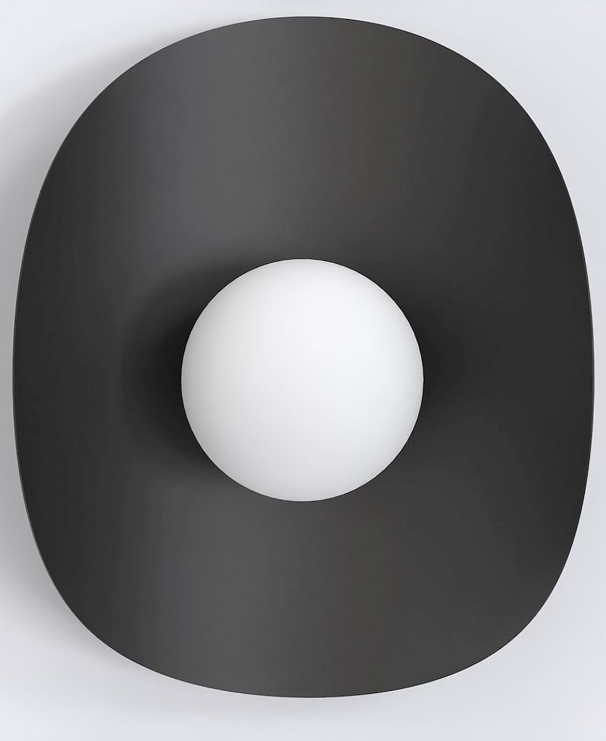 Emibig Fiero wandlamp 1x8 W zwart 1523/K1