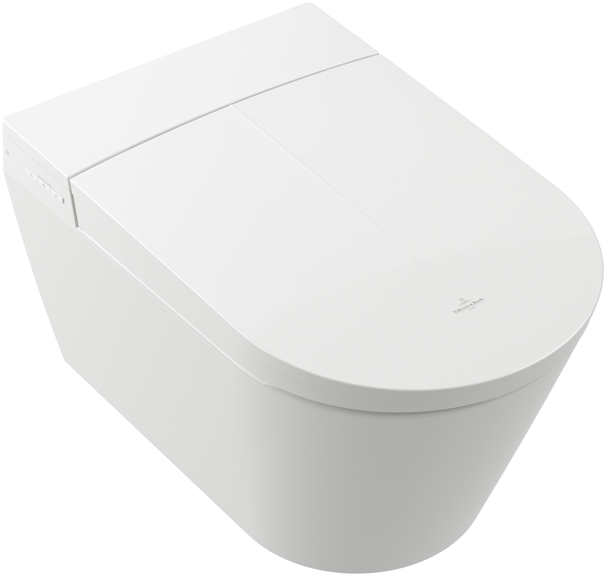 Villeroy & Boch Tivo douche-wc hangend zonder kraag met vortexspoeling wit V22EM101