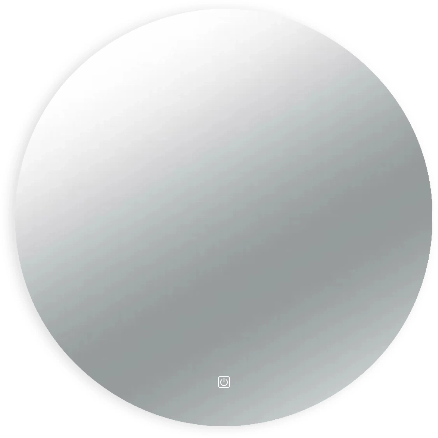 Balneo Roco spiegel 80x80 cm rond met verlichting met verwarmingsmat L0101010403-8