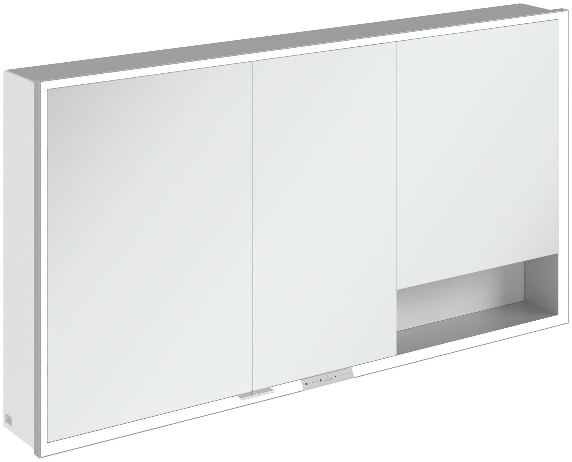 Villeroy & Boch My View+ kast 140x16.8x75 cm met spiegel wit A48114VF