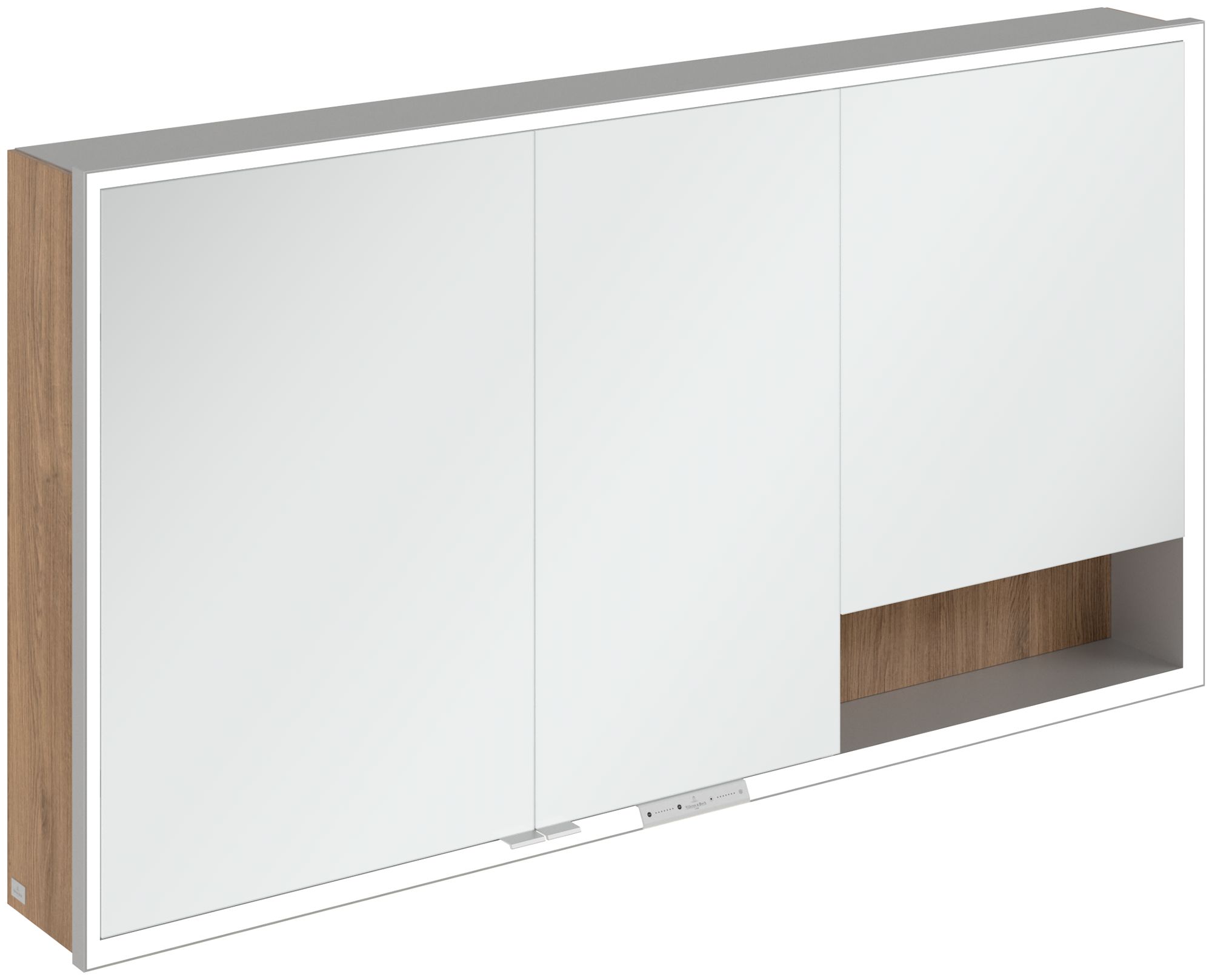 Villeroy & Boch My View+ kast 140x16.8x75 cm met spiegel eik A48114RH