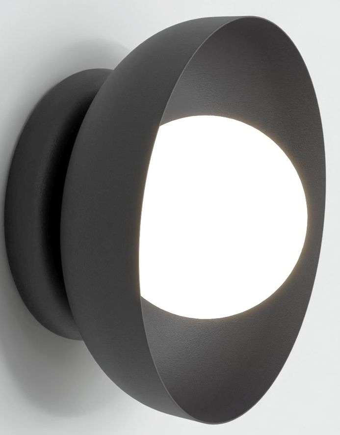 Emibig Ozzy wandlamp 1x8 W zwart 1515/K1