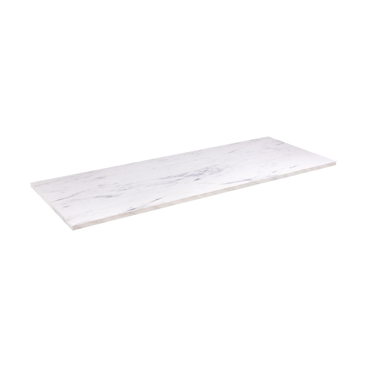 Oltens Tera badkamerblad op kast 120x45 cm wit 63027990