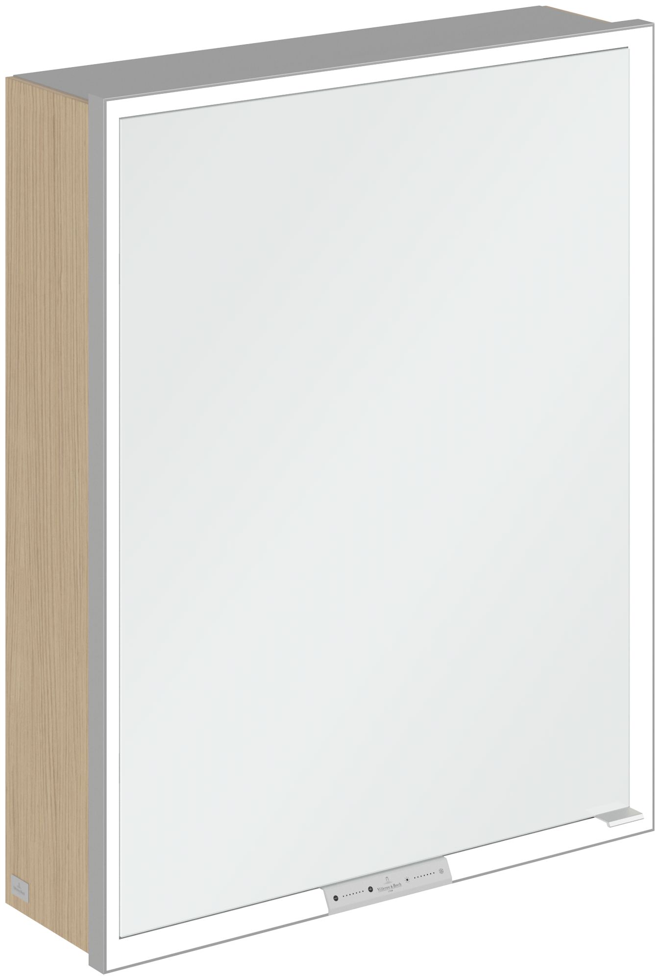 Villeroy & Boch My View+ kast 60x16.8x75 cm met spiegel eik A4816LVJ