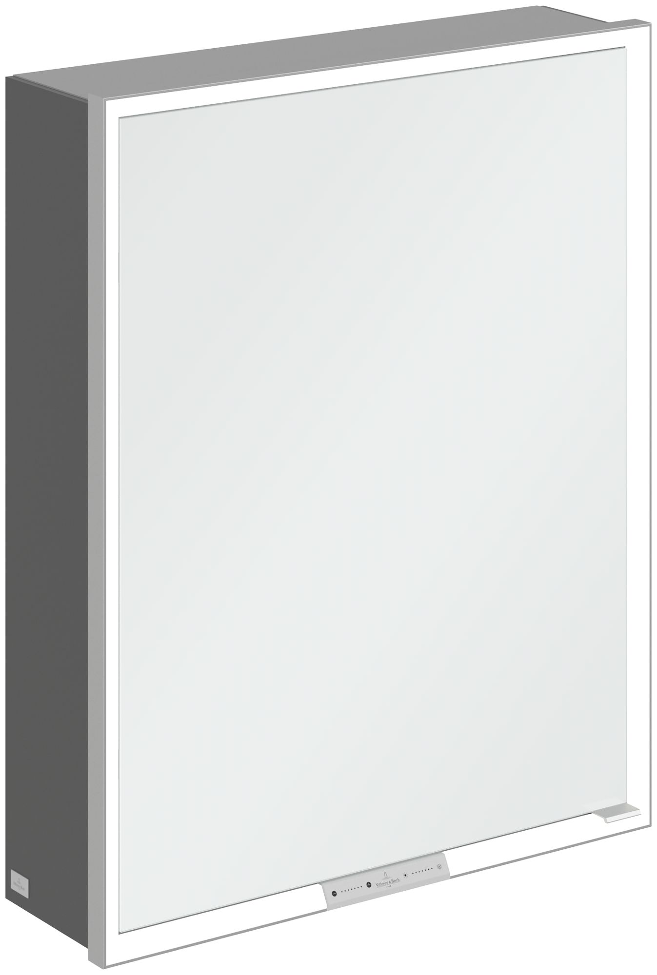 Villeroy & Boch My View+ kast 60x16.8x75 cm met spiegel grafiet A4816LVR
