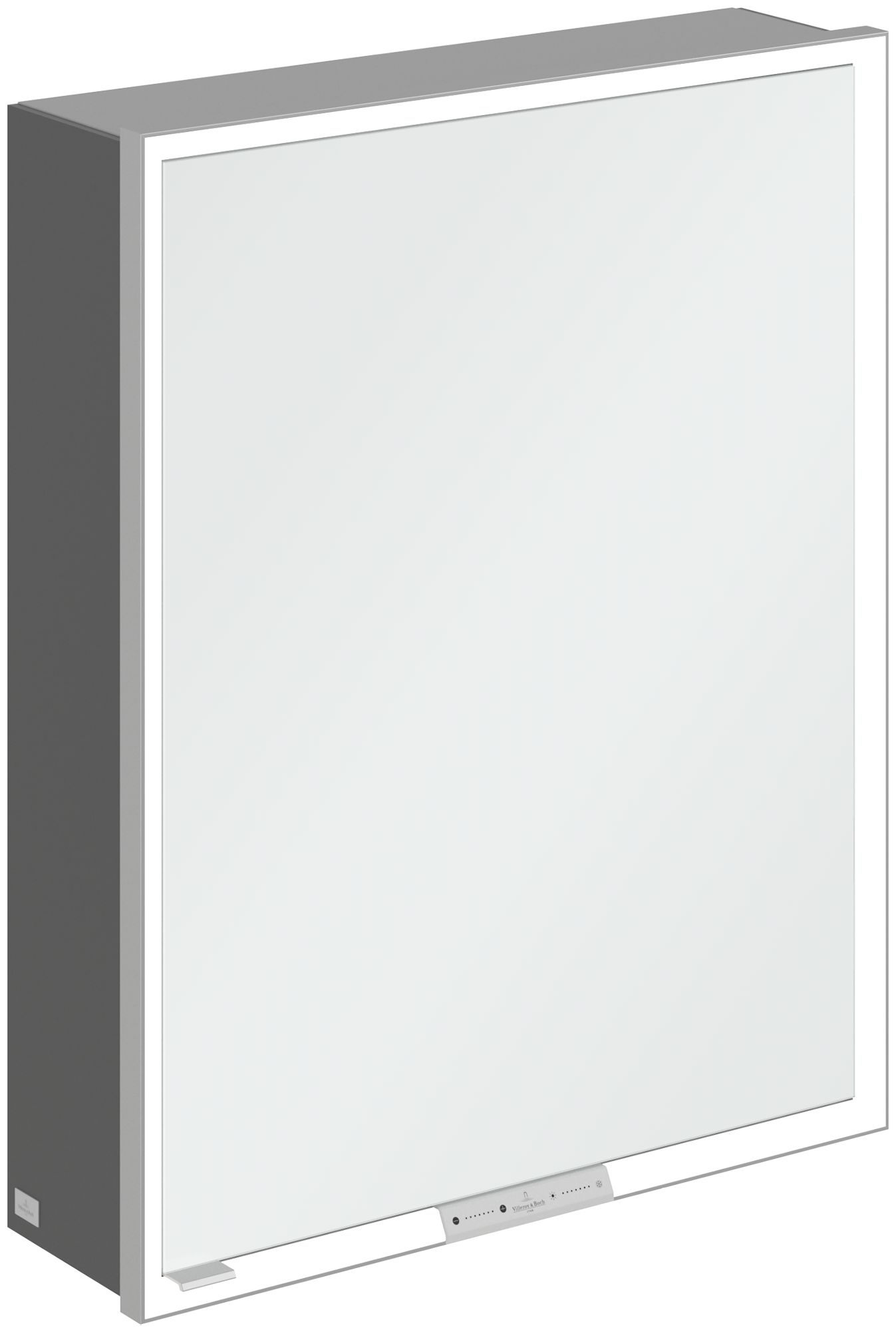 Villeroy & Boch My View+ kast 60x16.8x75 cm met spiegel grafiet A4816RVR