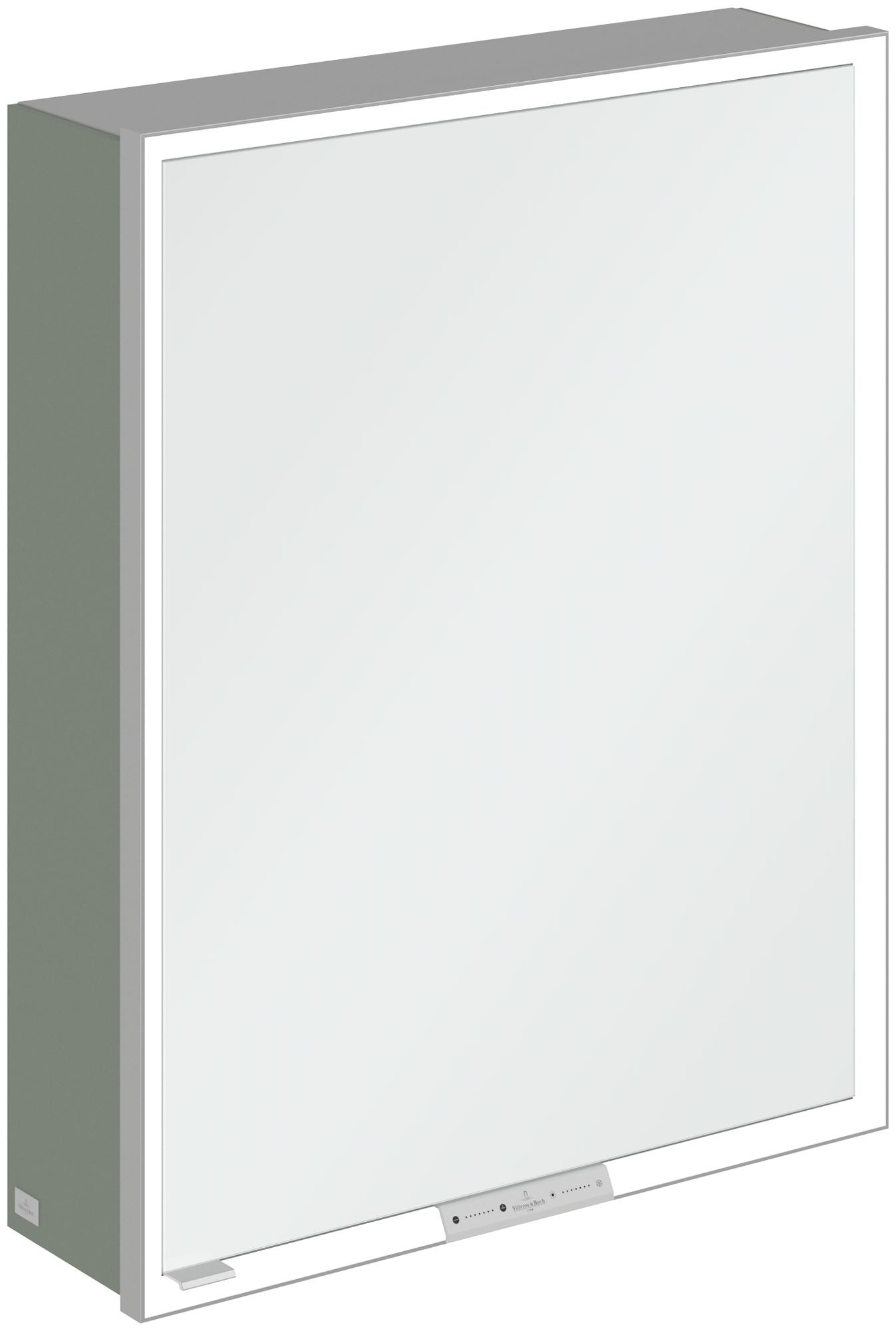 Villeroy & Boch My View+ kast 60x16.8x75 cm met spiegel groen A4816RAF