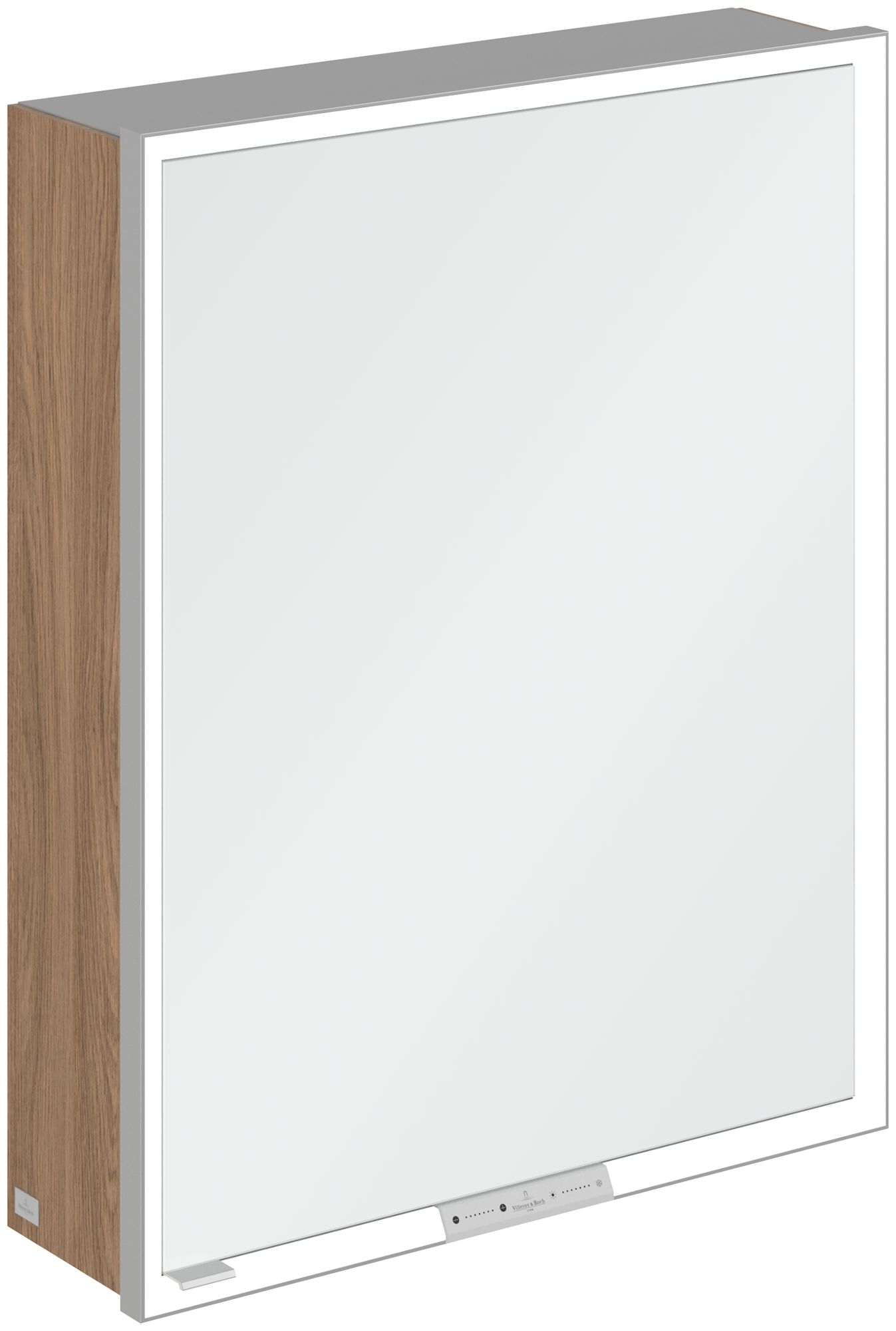 Villeroy & Boch My View+ kast 60x16.8x75 cm met spiegel eik A4816RRH