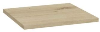Defra Uni badkamerblad op kast 140x46 cm eik 125-F-14011