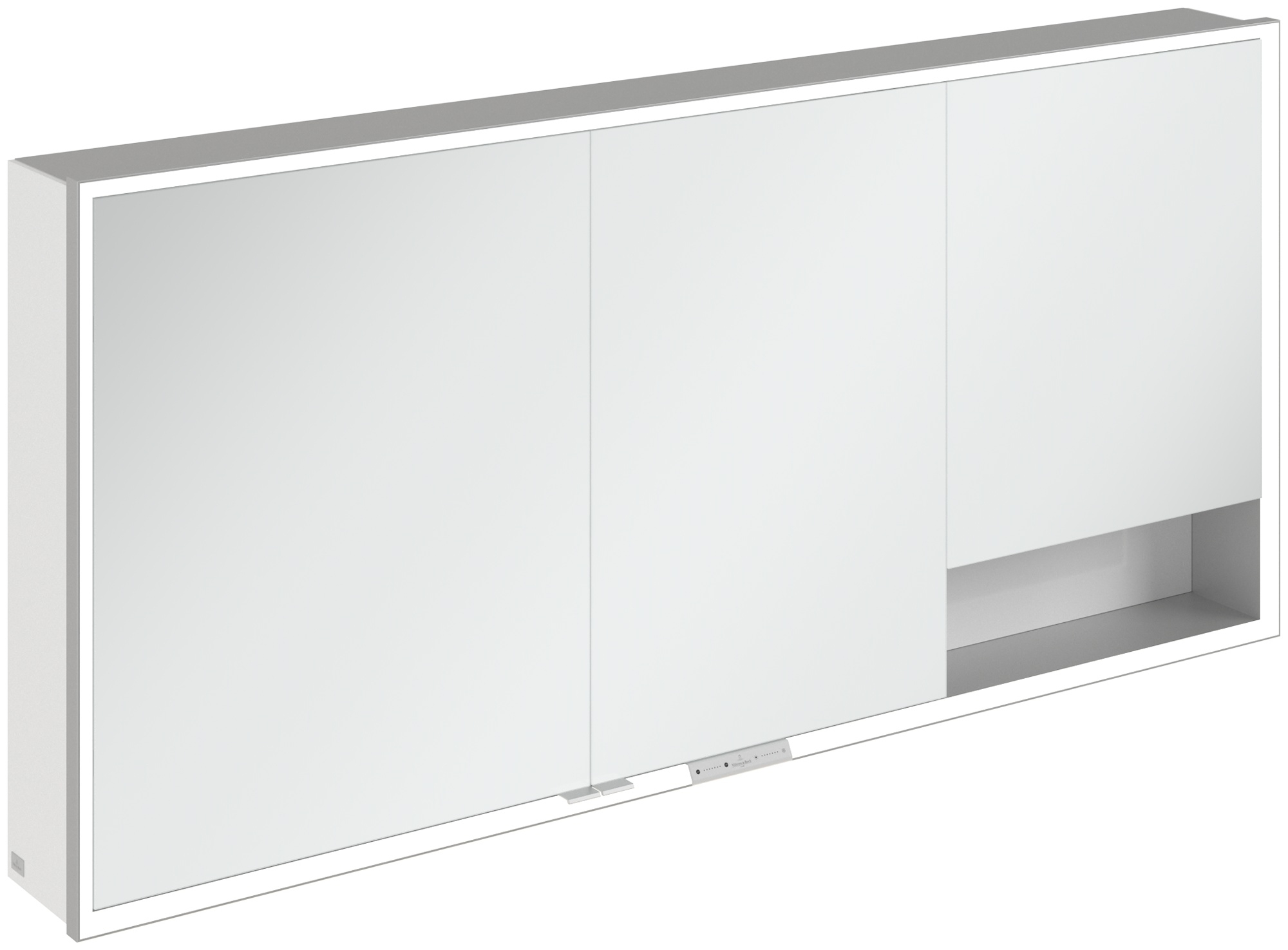 Villeroy & Boch My View+ kast 160x16.8x75 cm met spiegel wit A48116VE
