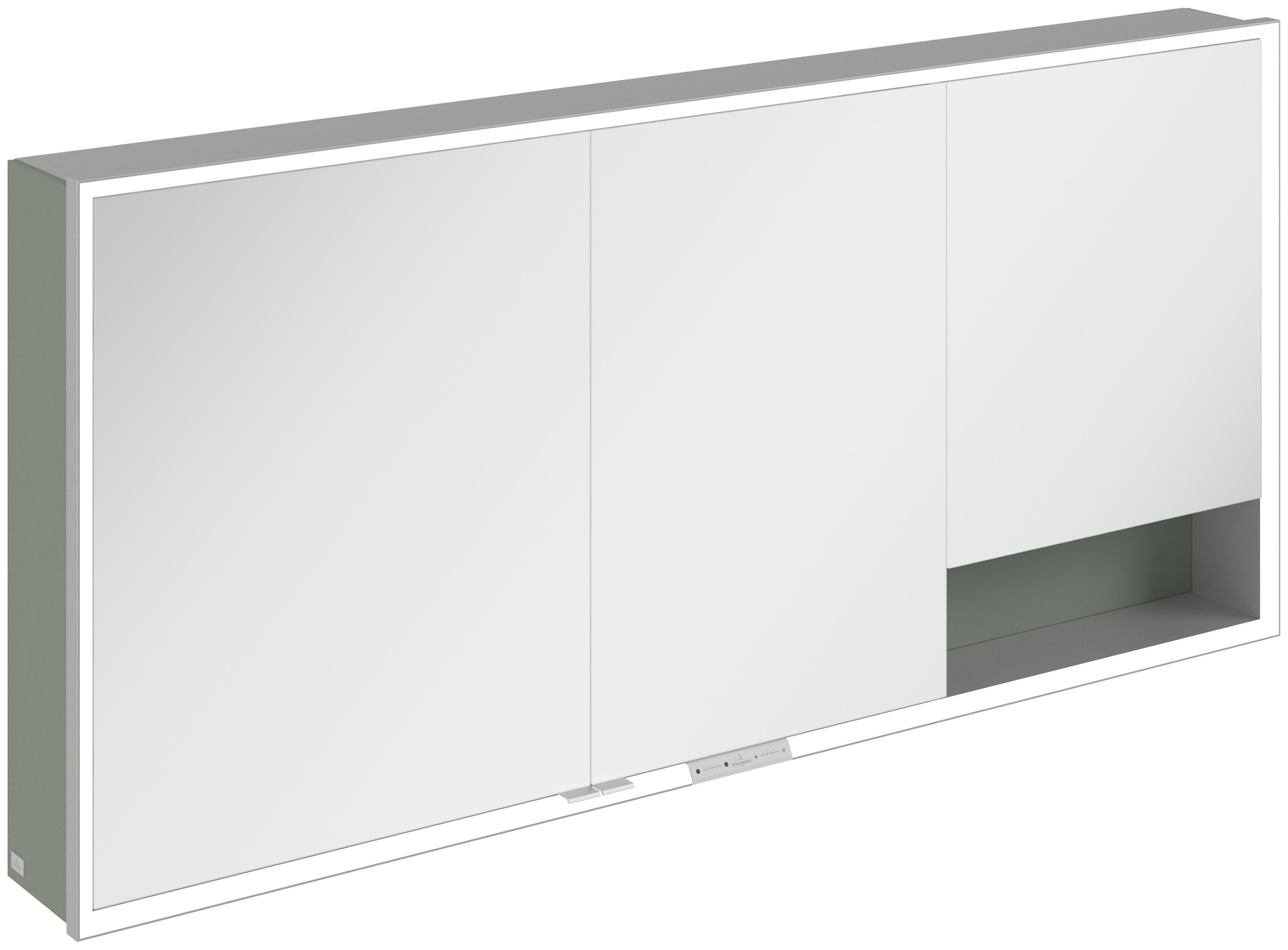 Villeroy & Boch My View+ kast 160x16.8x75 cm met spiegel groen A48116AF