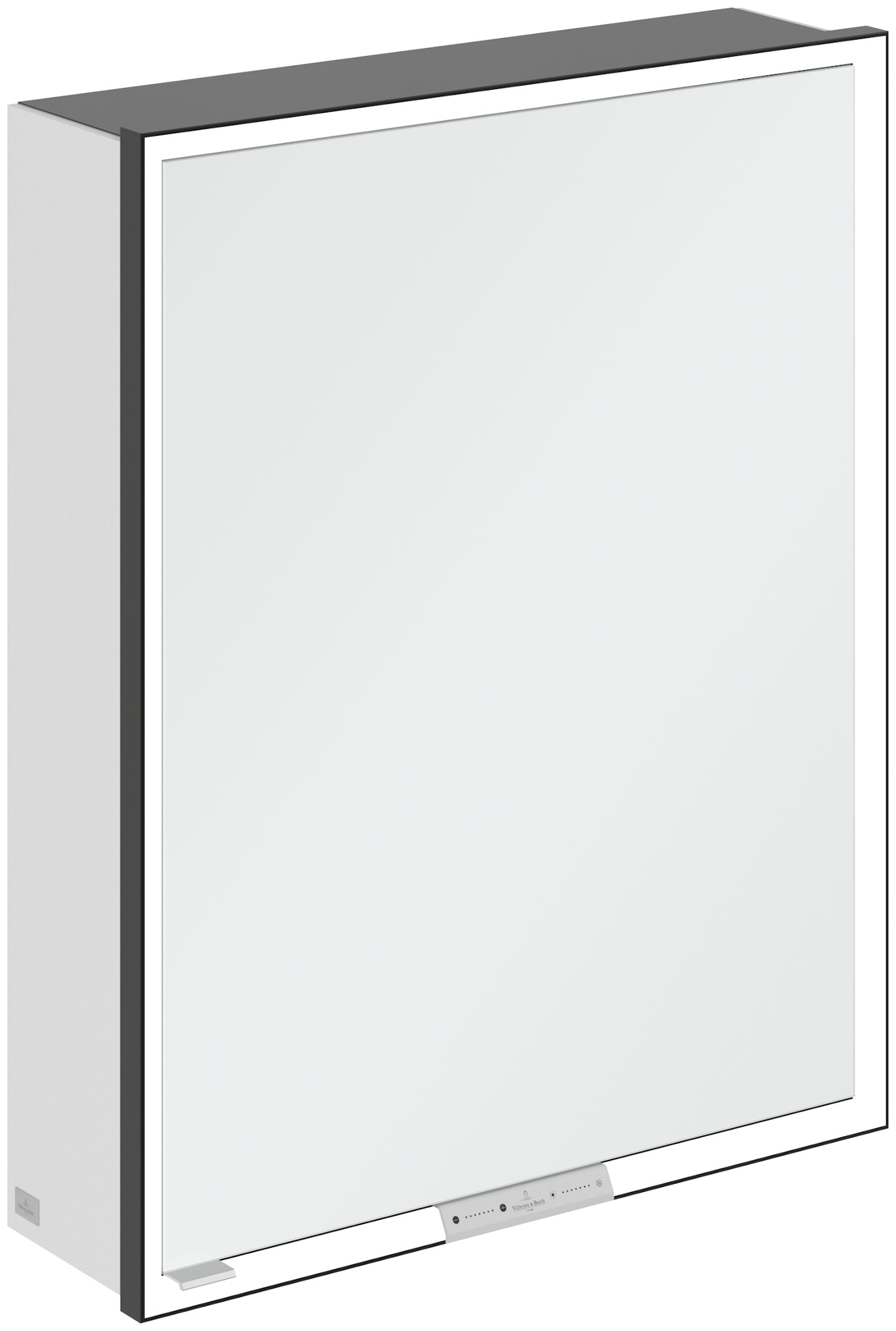 Villeroy & Boch My View+ kast 60x16.8x75 cm met spiegel wit B4816RVF