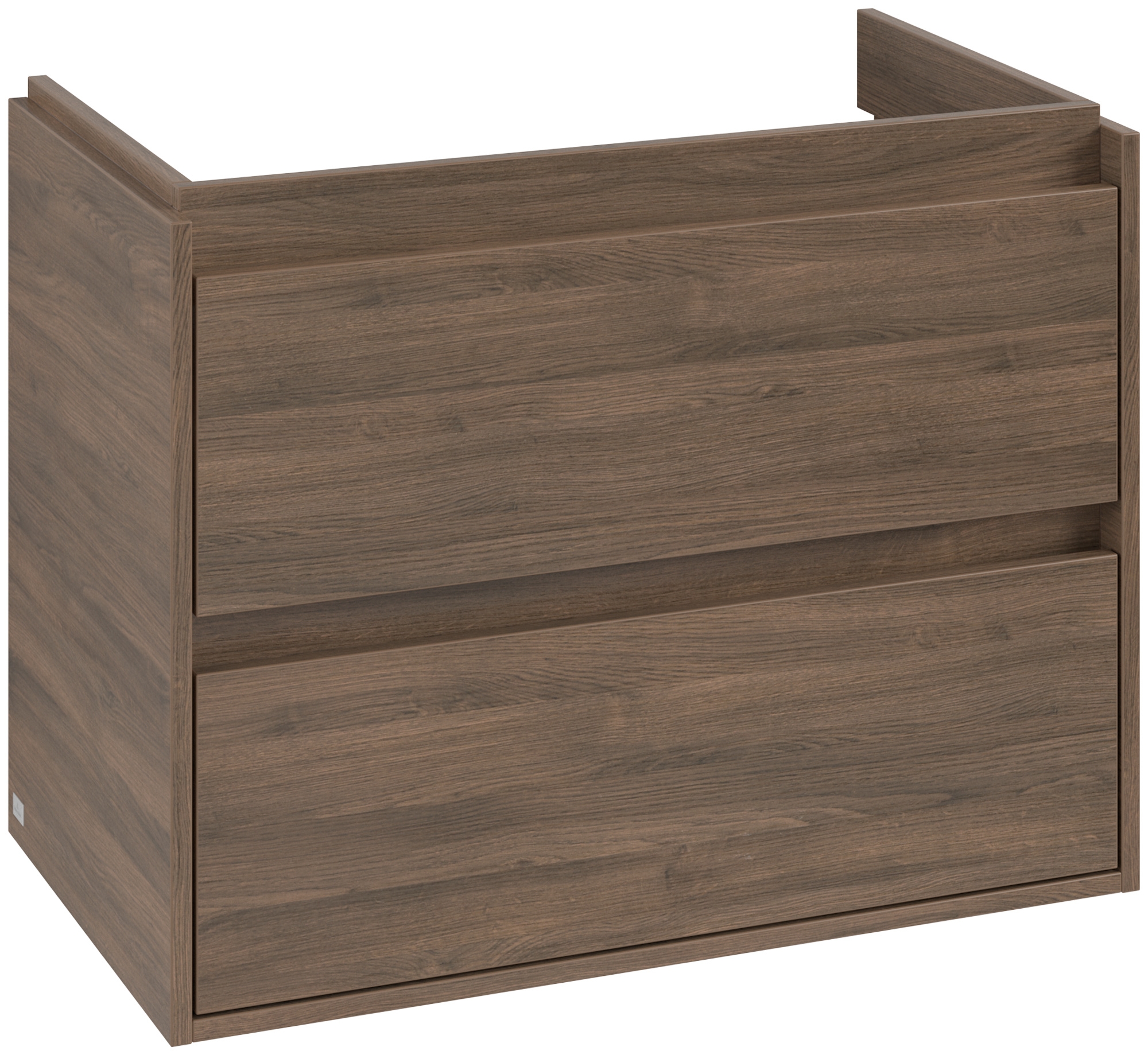 Villeroy & Boch Skyla kast 77.2x43.9x59.6 cm hangend onder de wastafel eik C79600VH