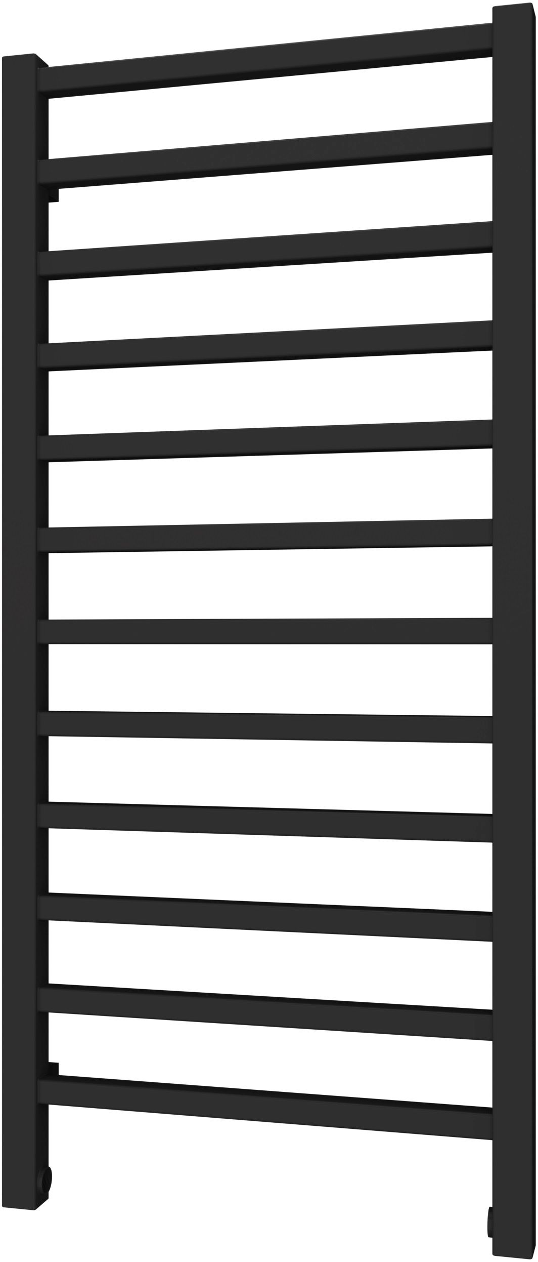 Imers Tell badkamerverwarming ladder 94x43 cm zwart G0174309405