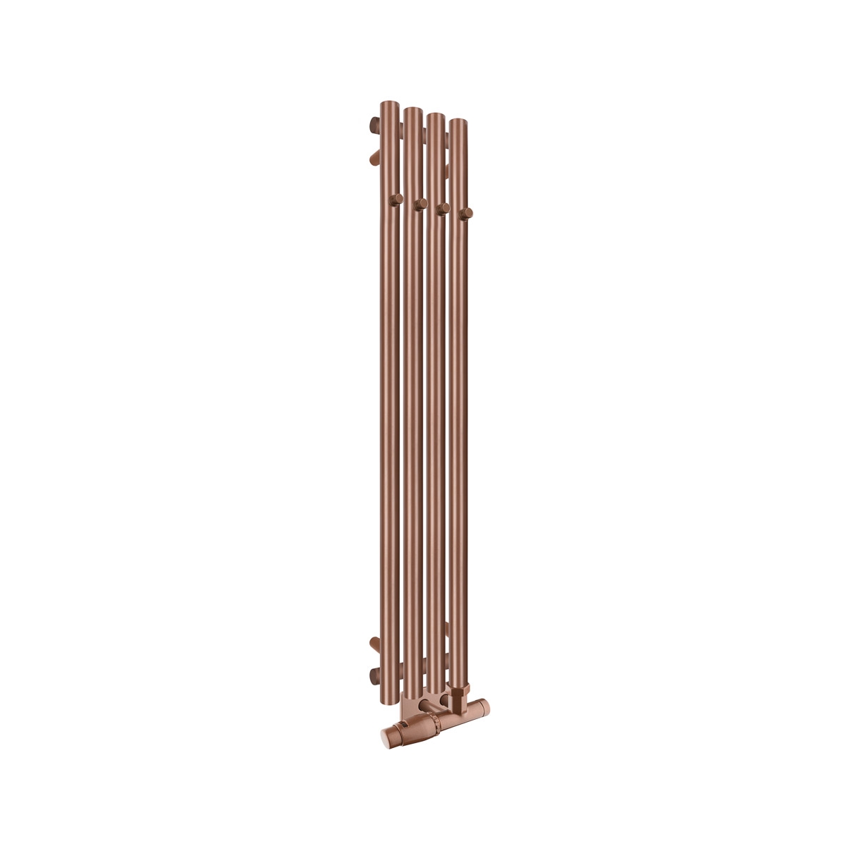 Oltens Stang badkamerverwarming decoratief 120x20.5 cm geborsteld koper 55032610