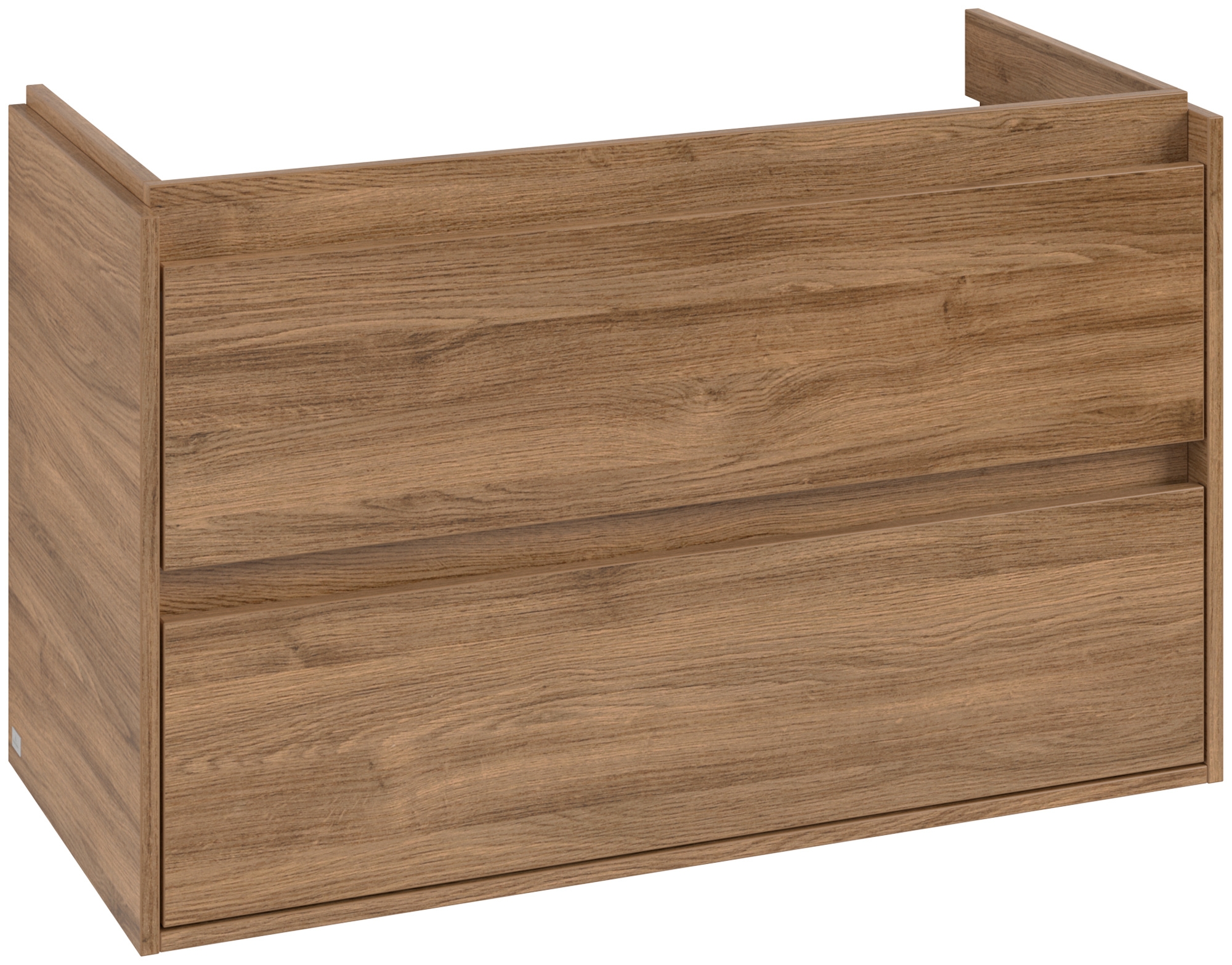 Villeroy & Boch Skyla kast 97.2x43.9x59.6 cm hangend onder de wastafel eik C79900RH