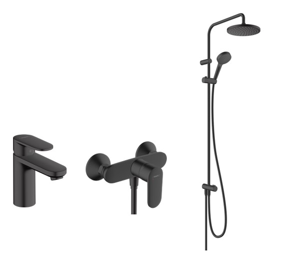 Set doucheset Hansgrohe Vernis Blend 26272670, douchekraan Hansgrohe Vernis Blend 71640670, 71580670
