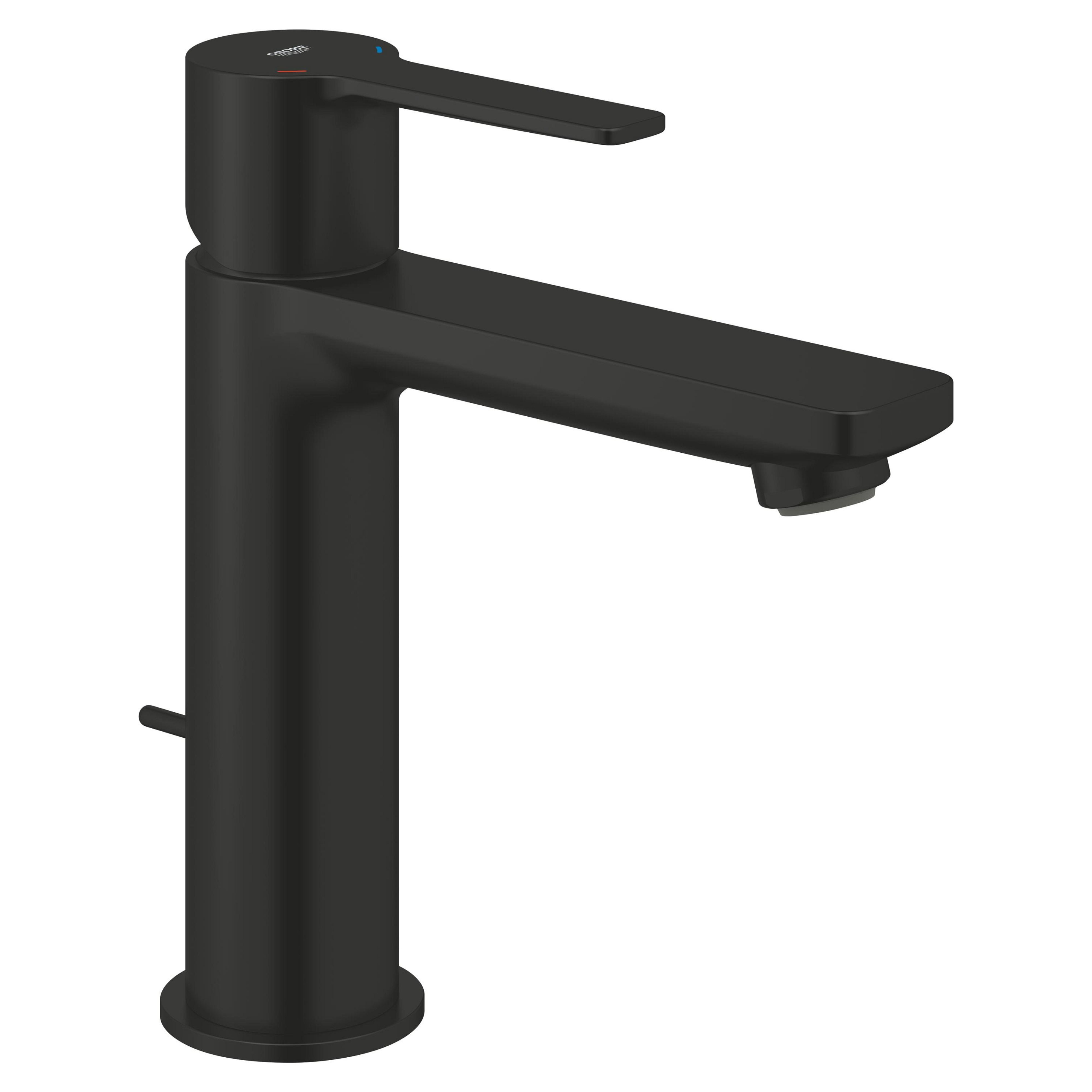 Grohe Lineare New wastafelkraan staand zwart 321142431
