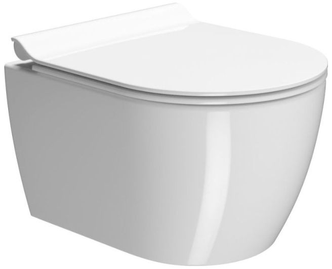 GSI Pura toiletpot hangend zonder kraag wit 880211