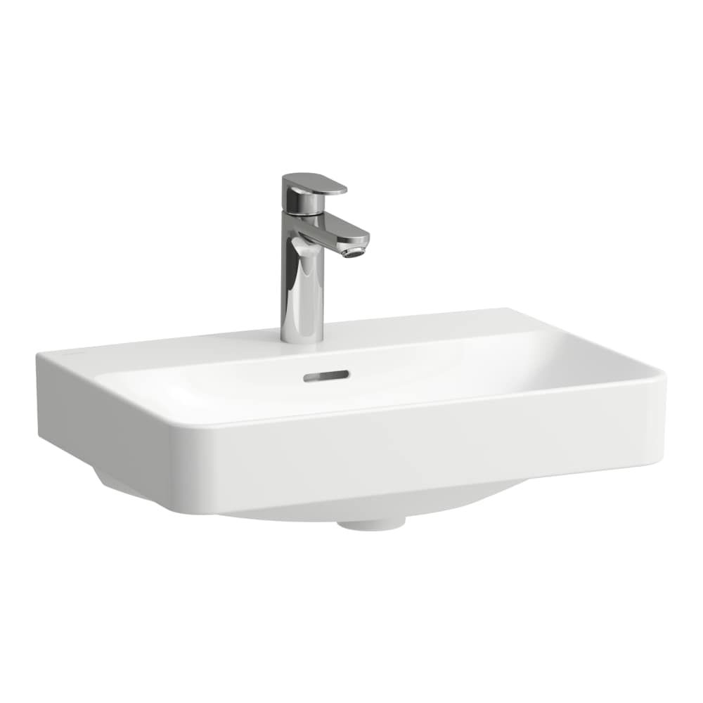 Laufen Pro X wastafel 55x38 cm rechthoekig klassiek wit glans H8188620001091