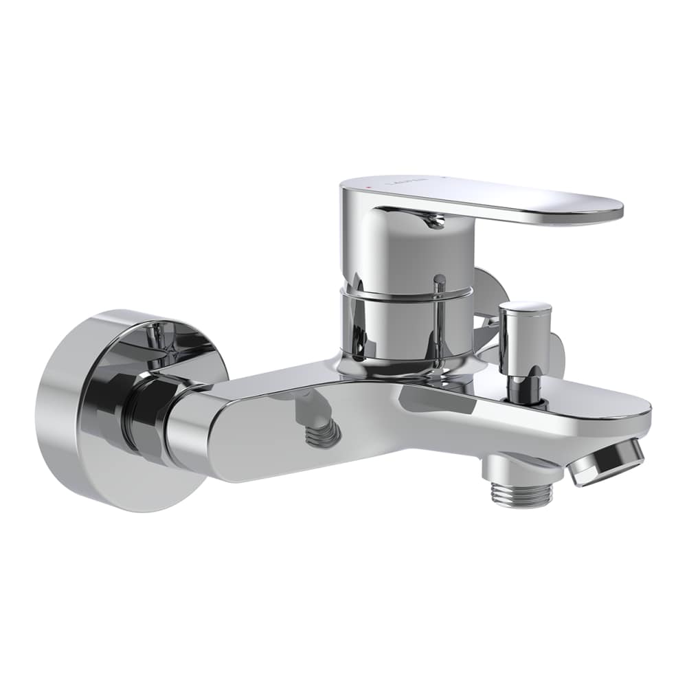 Laufen Pro X bad- en douchekraan wand chroom HF506960100600